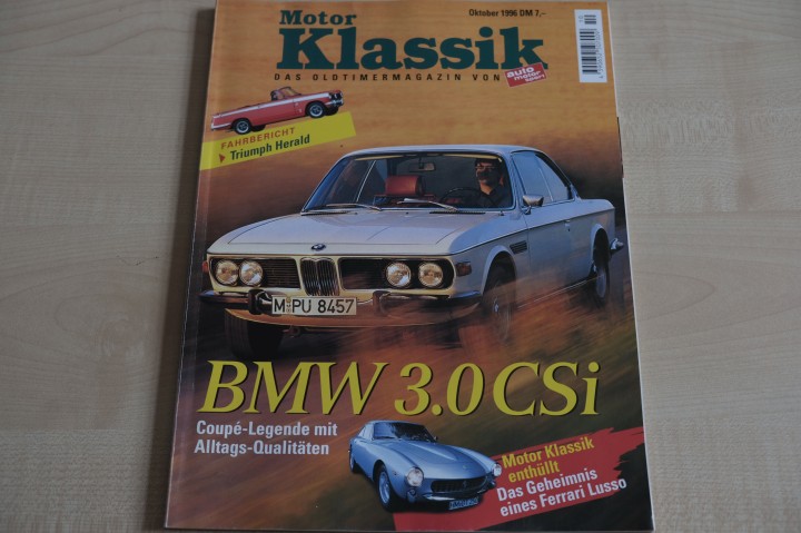 Motor Klassik 10/1996